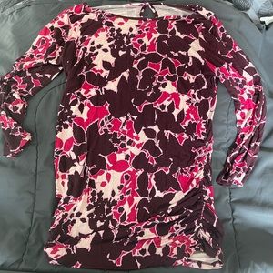 Motherhood Maternity Ruched side full sleeve top: eligible for tops 2 for $20